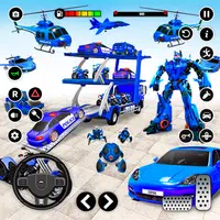 Police Car US War Robot Games APK