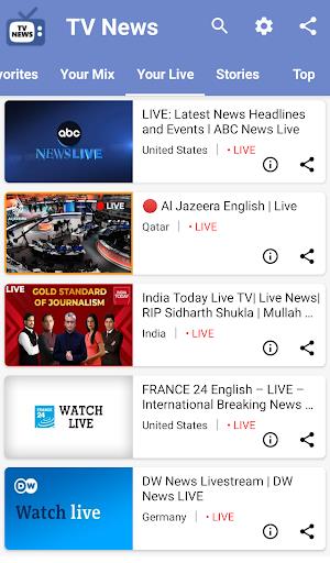 TV News - News Video App Screenshot1