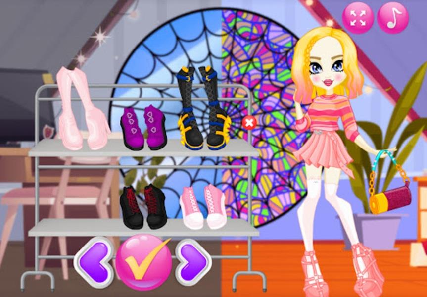 Wednesday Dress Up: Girl Games Screenshot2