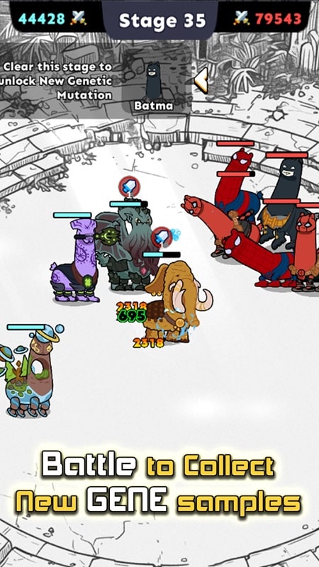 Mutant Llama: IDLE Breed Games Screenshot3