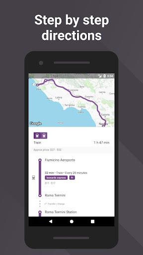 Rome2Rio: Trip Planner Screenshot4