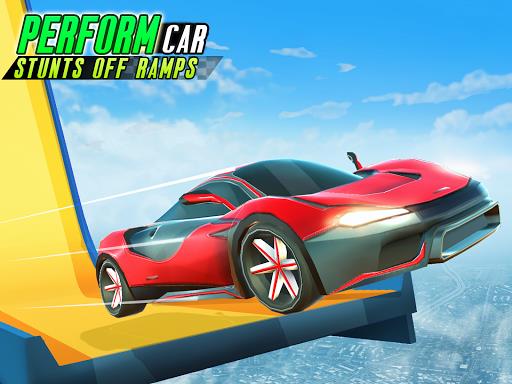 Hot Cars Fever-Car Stunt Races Screenshot2