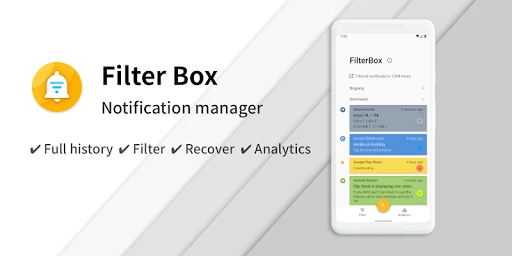 FilterBox Notification Manager Screenshot1