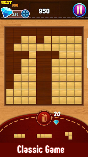 Block Puzzle : Classic Wood Screenshot2