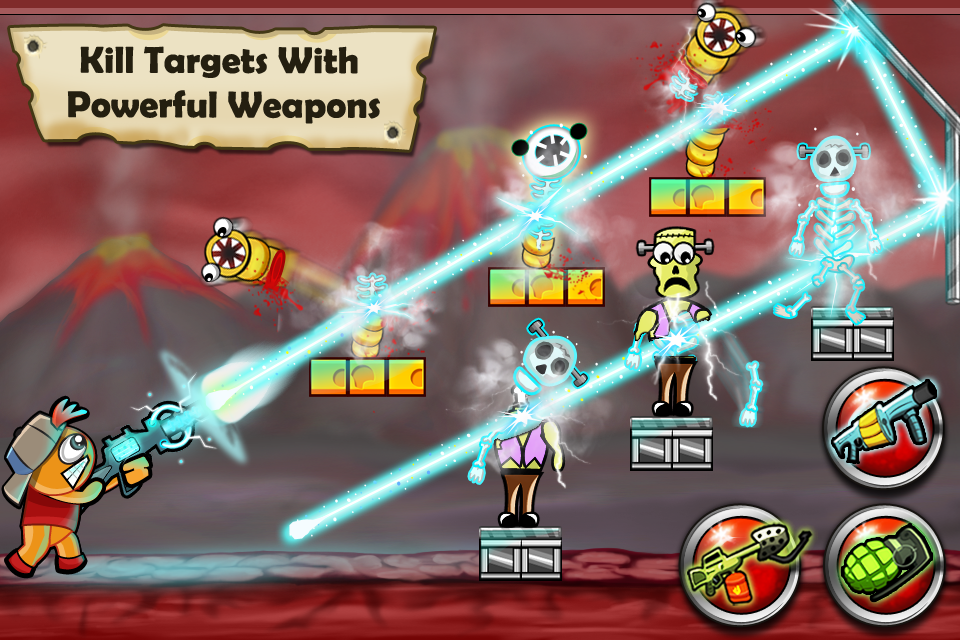 Bloody Monsters: Bouncy Bullet Screenshot1