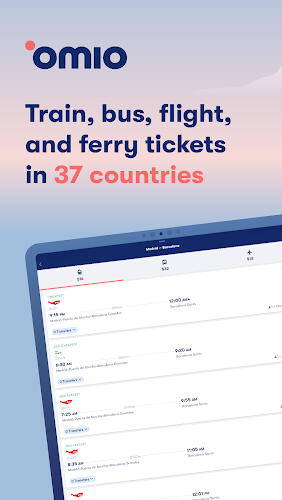 Omio: Train and bus travel app Screenshot11