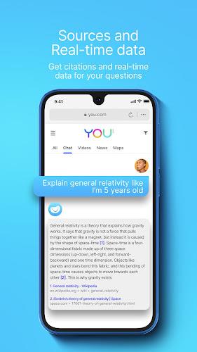 You.com — Personalized AI Chat Screenshot2