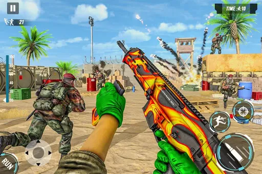 FPS Shooter:3D Gun Fire Games New Android APK Download - 51wma