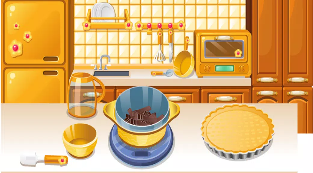 girls cooking games chocolate Screenshot4