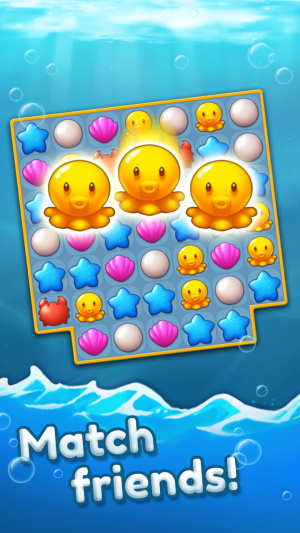 Ocean Friends : Match 3 Puzzle Screenshot4