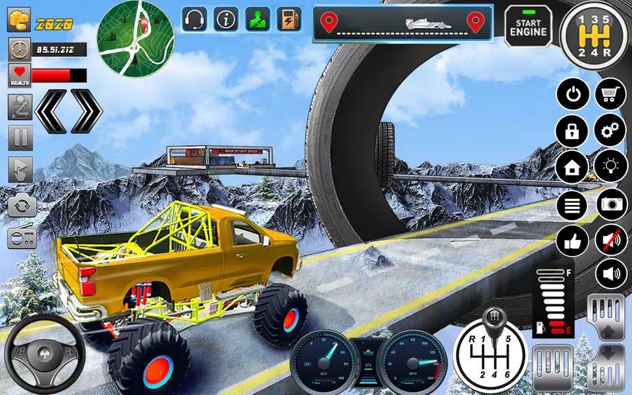 Monster Truck Offroad Stunts Screenshot1