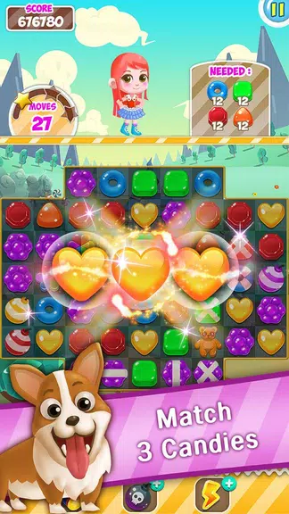 Candy Sweet Pop  : Cake Swap Screenshot4