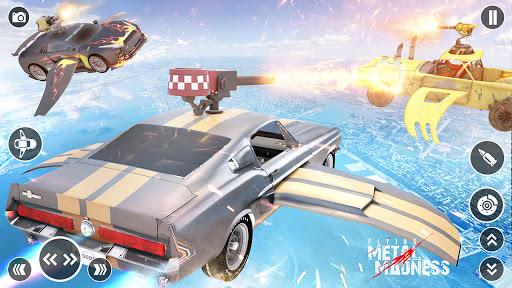 Flying Car Robot Shooting Game Screenshot8