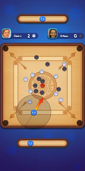 Carrom Strike - Disc Pool Game Screenshot2