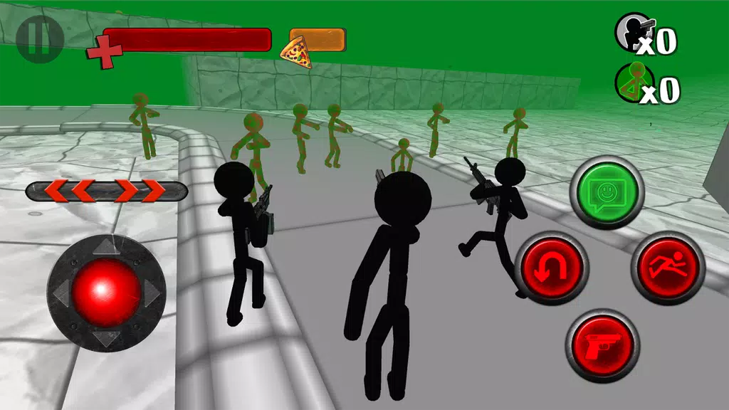 Stickman Zombie 3D Screenshot3