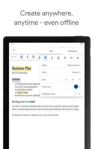 Google Docs Screenshot6