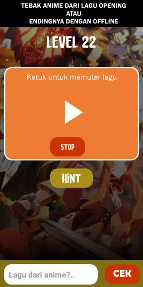 Wibu Elite: Tebak Lagu, Anime, dan Karakternya Screenshot1