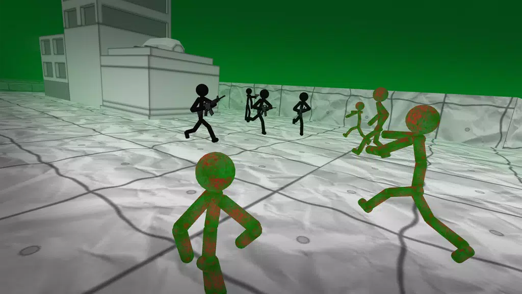 Stickman Zombie 3D Screenshot2