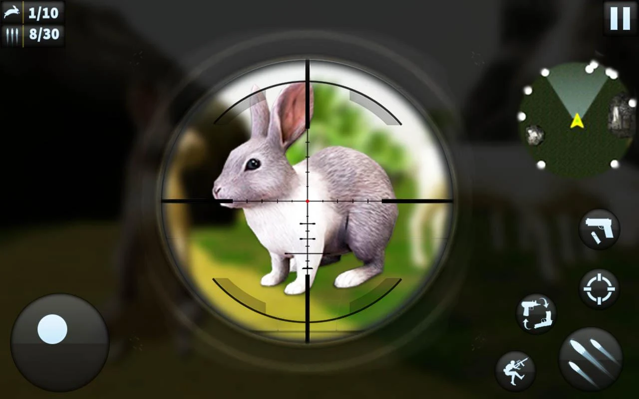 Rabbit Game Sniper Shooting Screenshot1