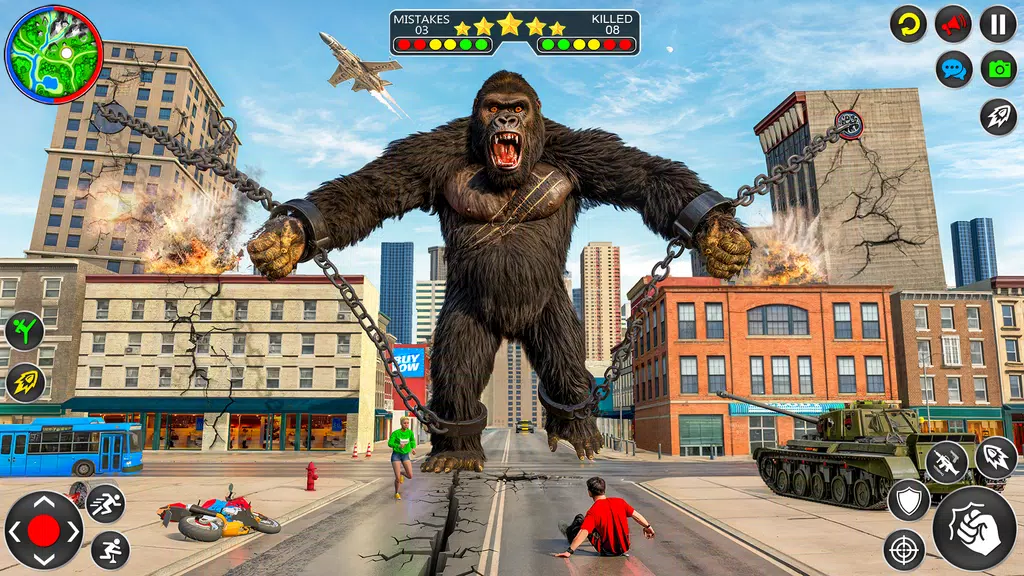 King Kong Gorilla City Attack Screenshot2