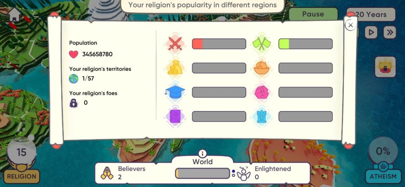 Religion Inc. The game god sim Screenshot5