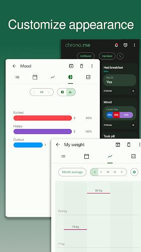 chrono.me - Lifestyle tracker Screenshot6