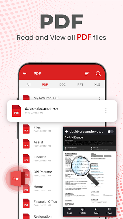 Document Reader PDF Reader Screenshot2