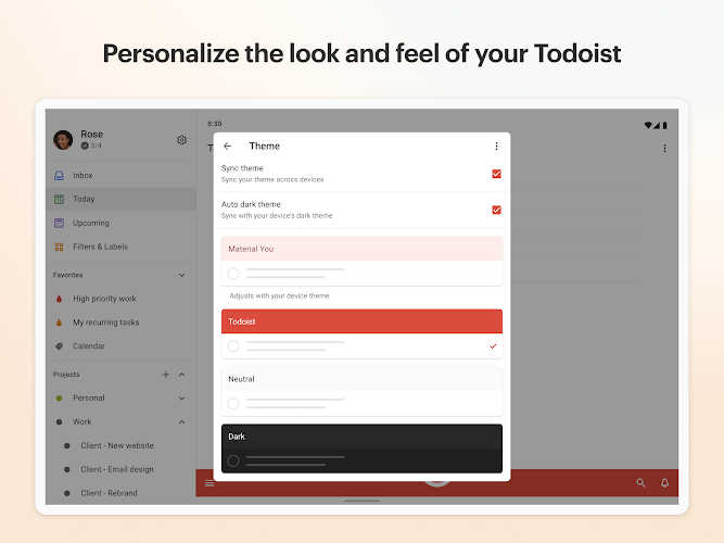 Todoist: Planner & Calendar Screenshot11