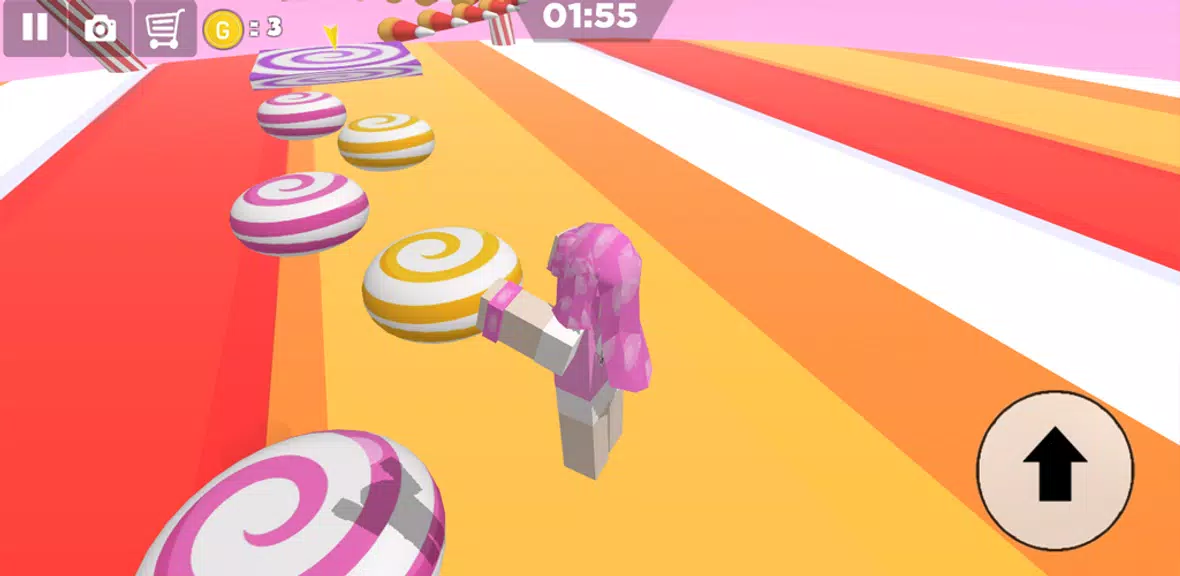 Candy Parkour Sweet girl Screenshot3