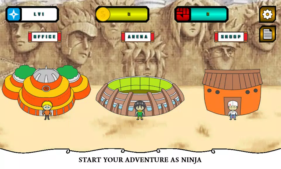 Anime Battle-Ninja Fighter Screenshot1