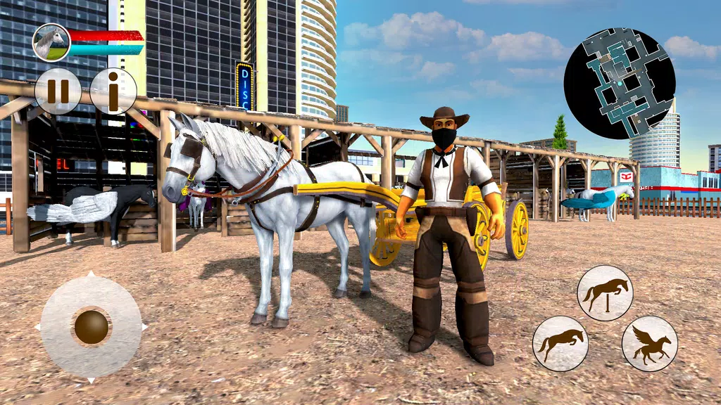 Flying Horse Taxi Transport Screenshot3