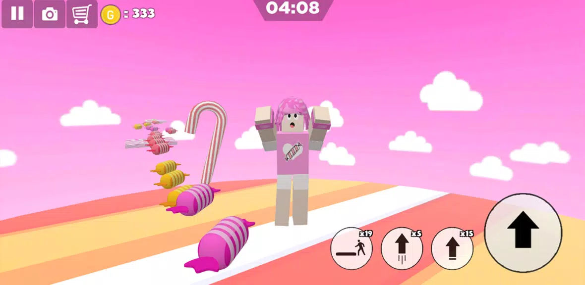 Candy Parkour Sweet girl Screenshot4