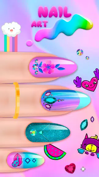 Girls Nail Salon Game:Nail Art Screenshot3