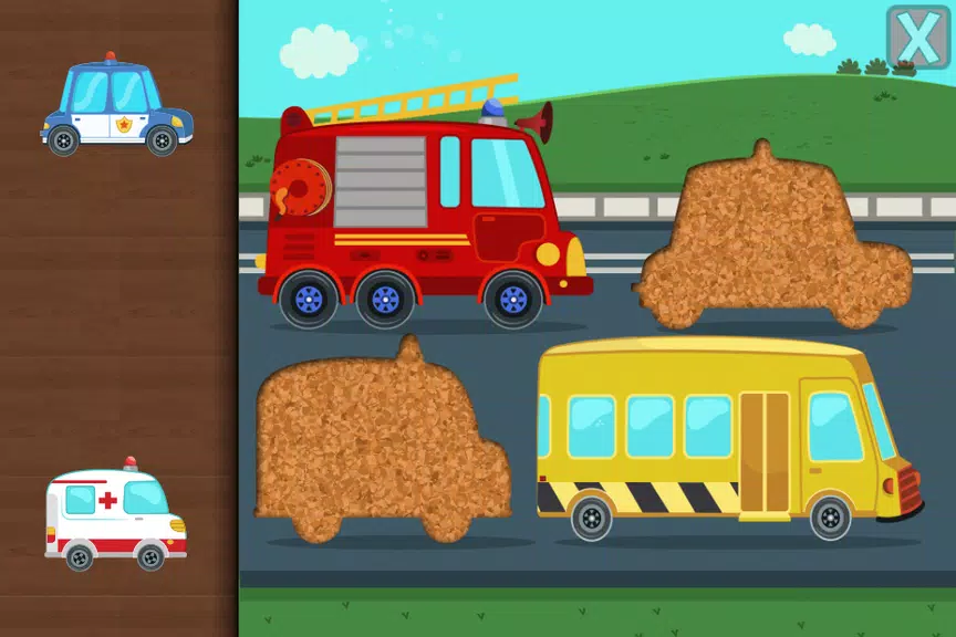 Cars & Trucks Puzzle for Kids Screenshot1