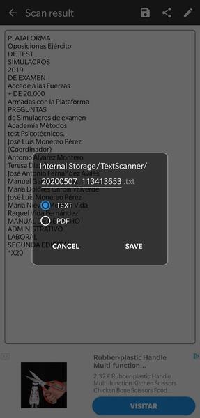 Text Scanner [OCR] Screenshot3