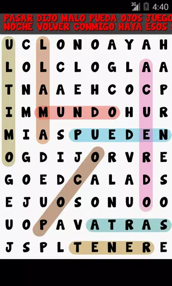 Word Search multilingual Screenshot4