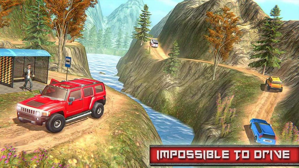 Offroad City Taxi Game Offline Screenshot3