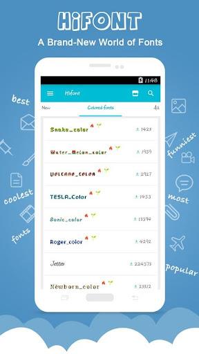 HiFont - Fonts&Wallpapers Screenshot3
