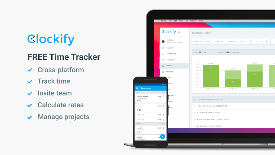 Clockify — Time Tracker Screenshot9