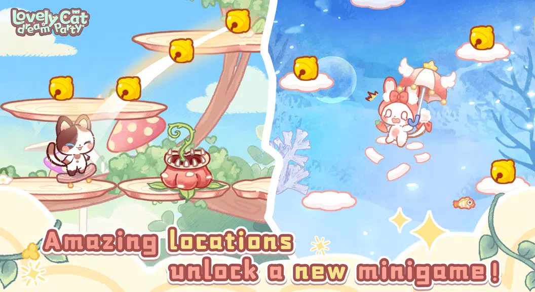 Lovely cat dream party Screenshot4