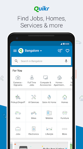 Quikr: Homes, Jobs, Cars Etc Screenshot1