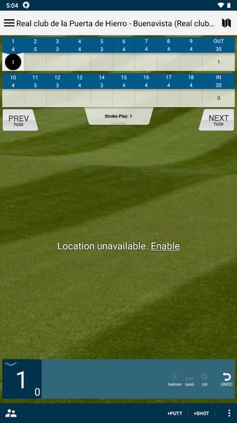 Golf Pad: Golf GPS & Scorecard Screenshot5