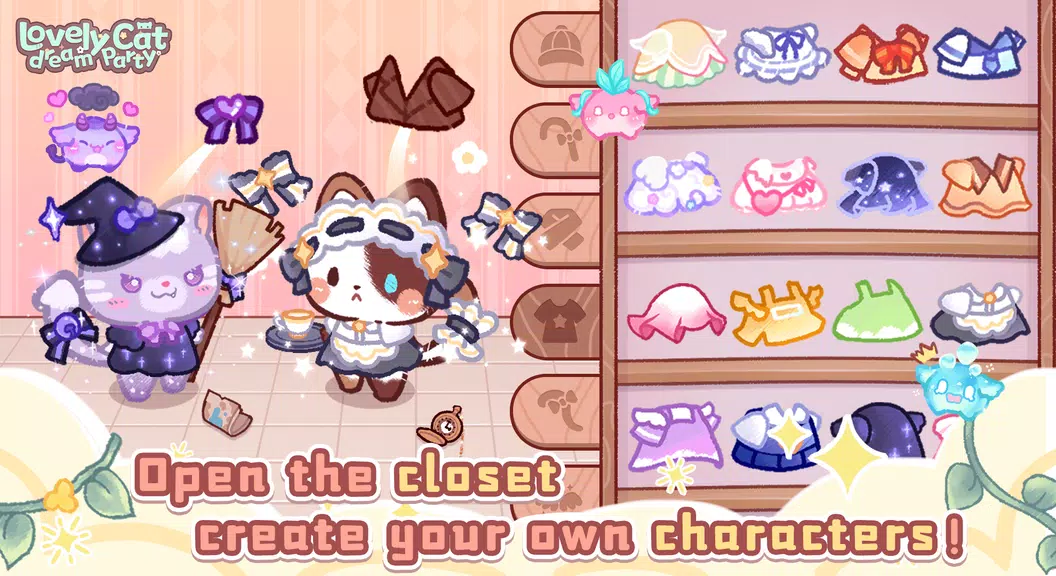 Lovely cat dream party Screenshot1