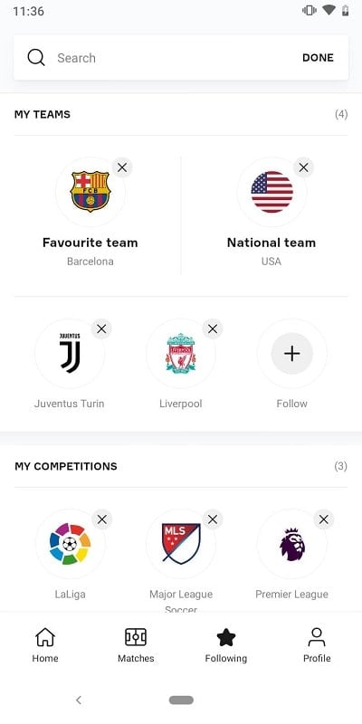 OneFootball - Soccer Scores Screenshot1