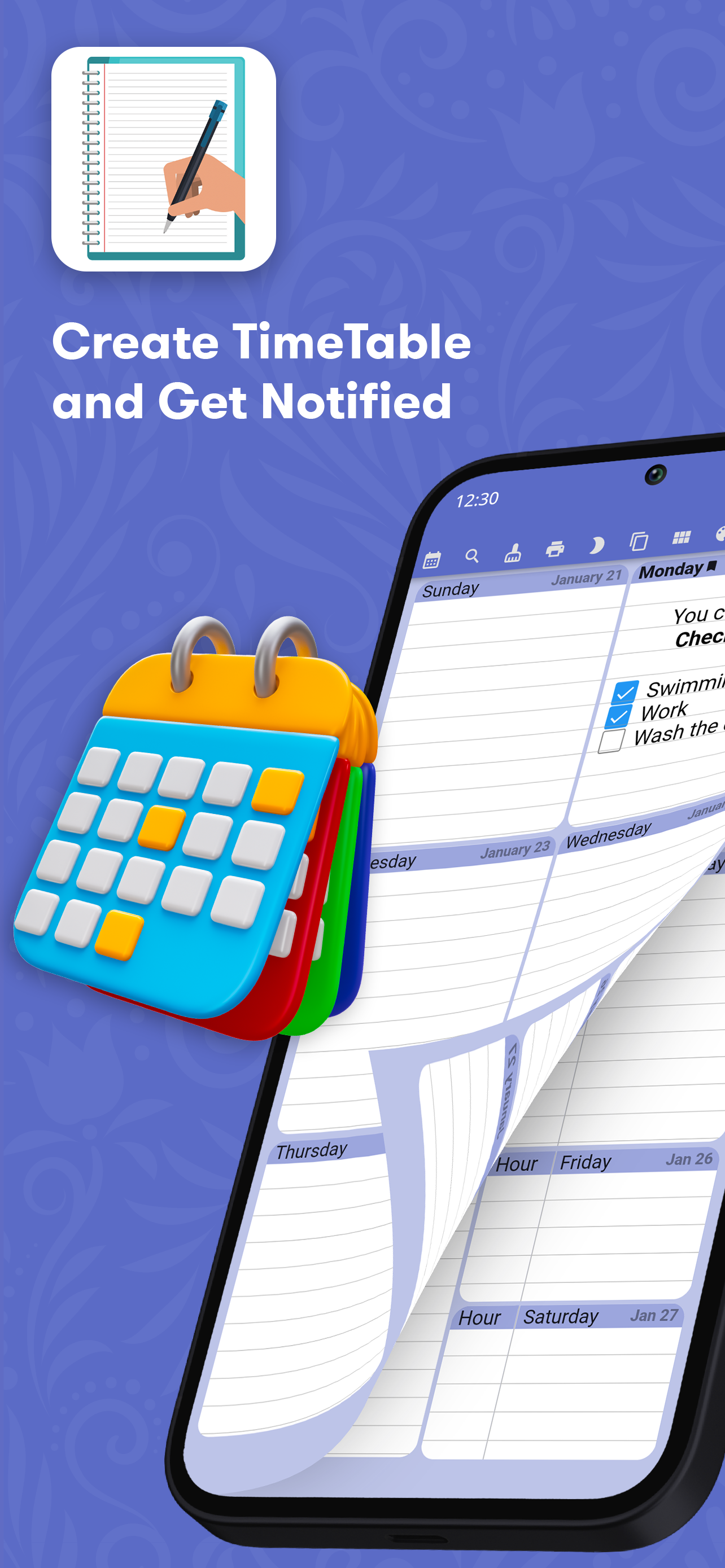 Weekly Planner - notes, diary Screenshot4