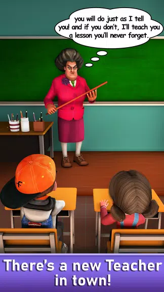 Scary Teacher : Word Games Screenshot1