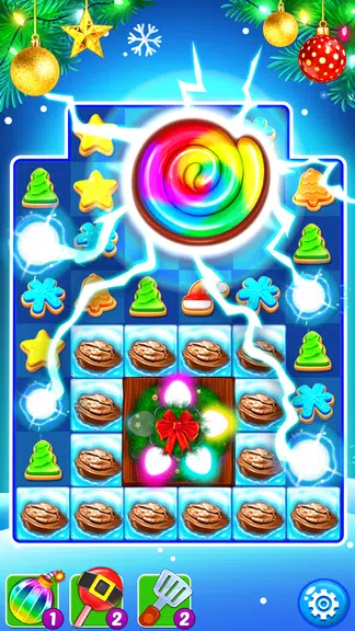 Christmas Cookie: Match 3 Game Screenshot2