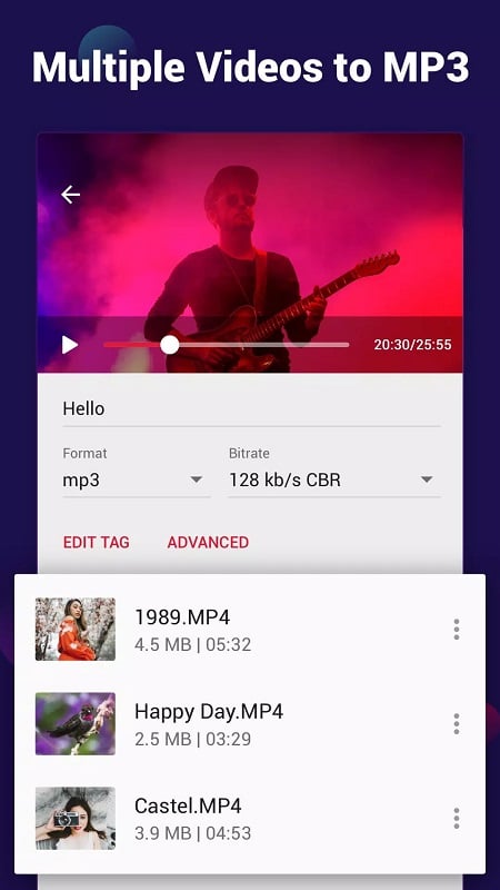 Video to MP3 – Video to Audio Screenshot2