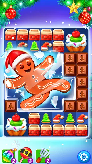 Christmas Cookie: Match 3 Game Screenshot3