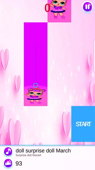 Magic surprise doll game piano Screenshot2